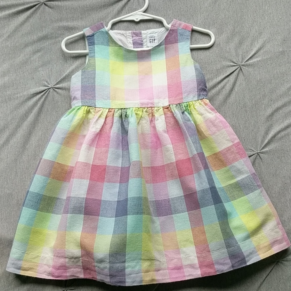 Baby Gap 3T Plaid Dress